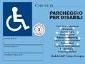 Pass disabili azzurro fax simile